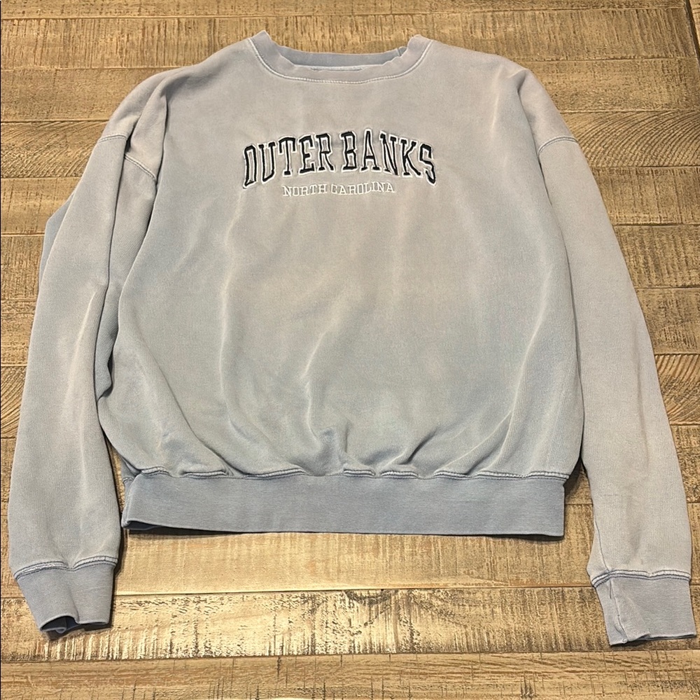 Light blue Outer Banks sweatshirt